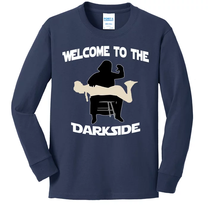 Welcome To The Dark Side Kids Long Sleeve Shirt