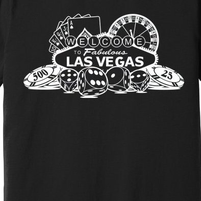 Welcome To The Fabulous Las Vegas Logo Premium T-Shirt