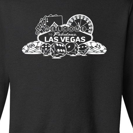 Welcome To The Fabulous Las Vegas Logo Toddler Sweatshirt