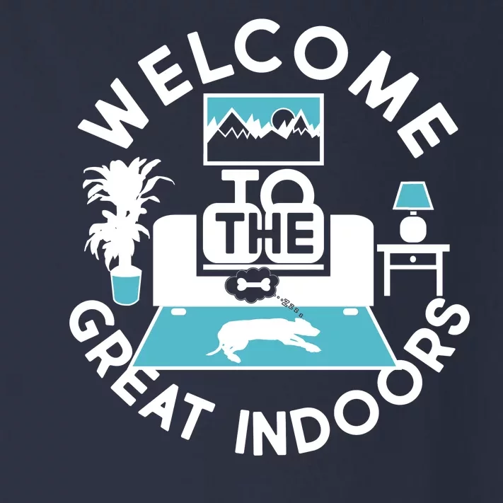 Welcome To The Great Indoors Toddler Long Sleeve Shirt