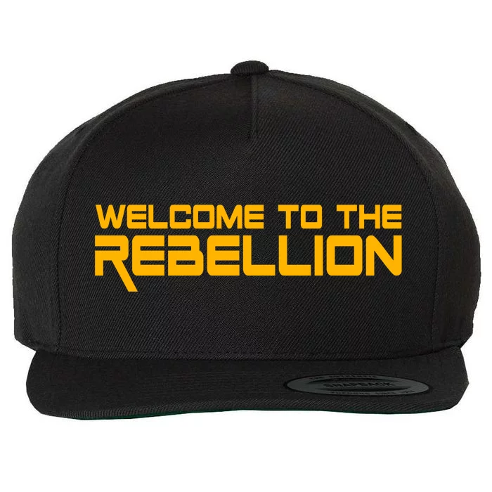 Welcome To The Rebellion Wool Snapback Cap