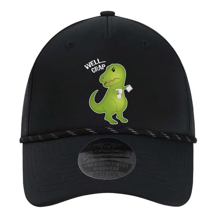 Well Crap Funny T-Rex Can't Wipe Performance The Dyno Cap