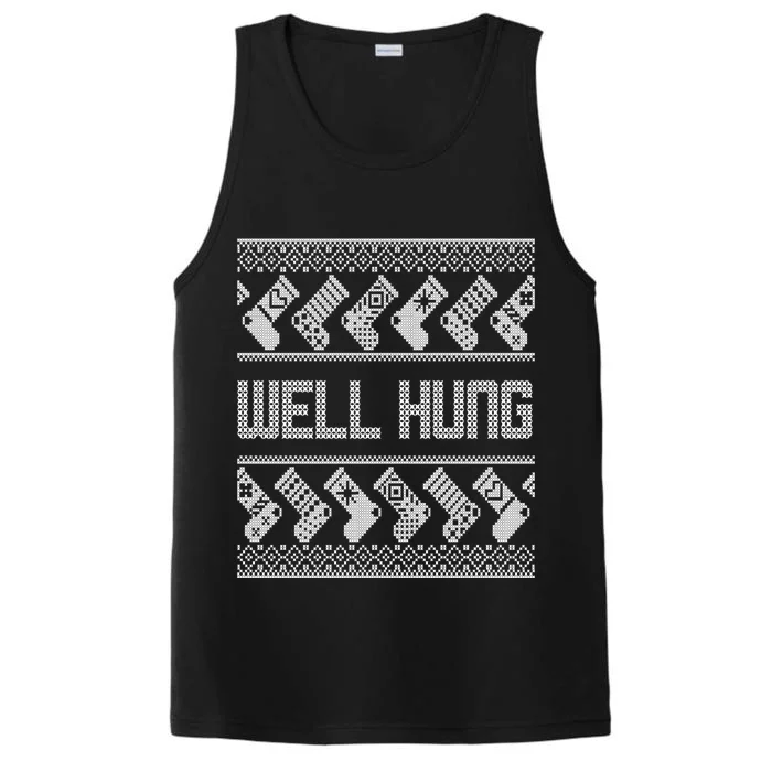 Well Hung Ugly Christmas Performance Tank