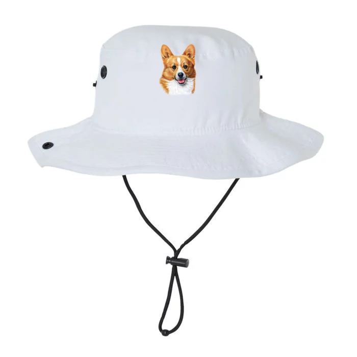 Welsh Corgi Dog Portrait Legacy Cool Fit Booney Bucket Hat