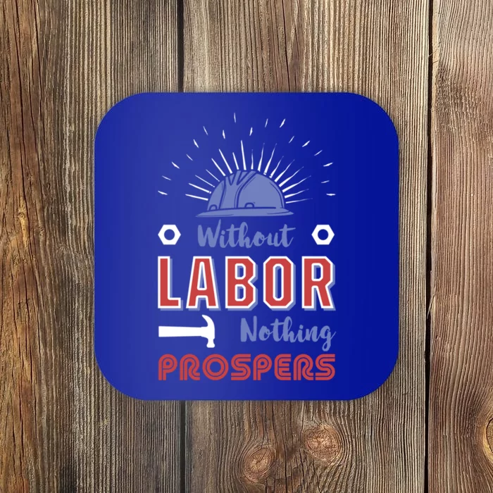 Workers Employee Movet Employer American Labor Day Gift Coaster