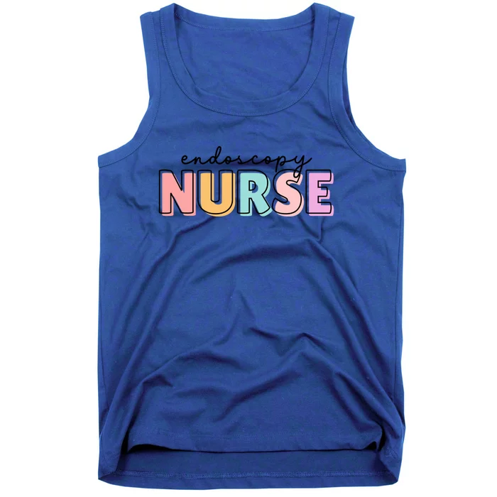 Wo Endoscopy Nurse Cute Fun Endoscopy Nursing Great Gift Tank Top