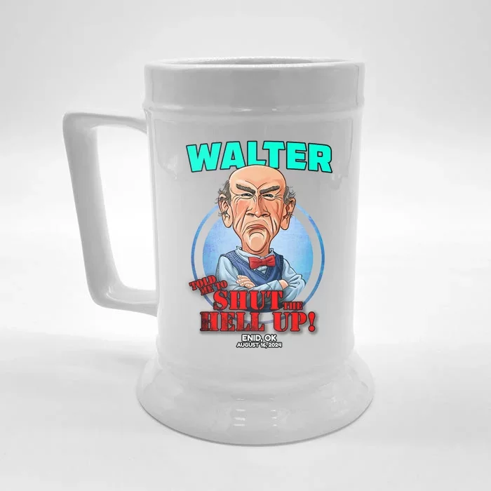 Walter Enid Ok (2024) Front & Back Beer Stein