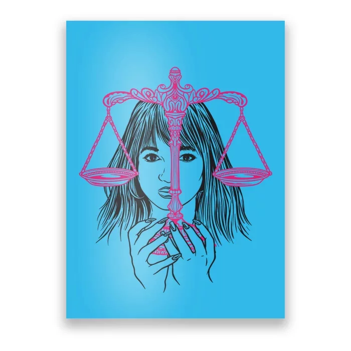 Wos Equal Rights Scales Of Justice Gift Poster