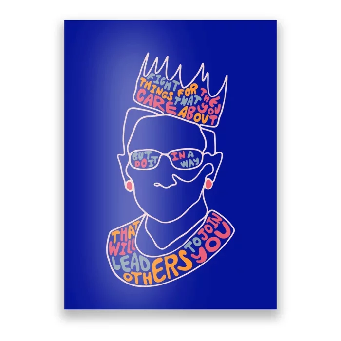 Wos Equal Rights Rights Political Feminist Rbg Funny Gift Poster