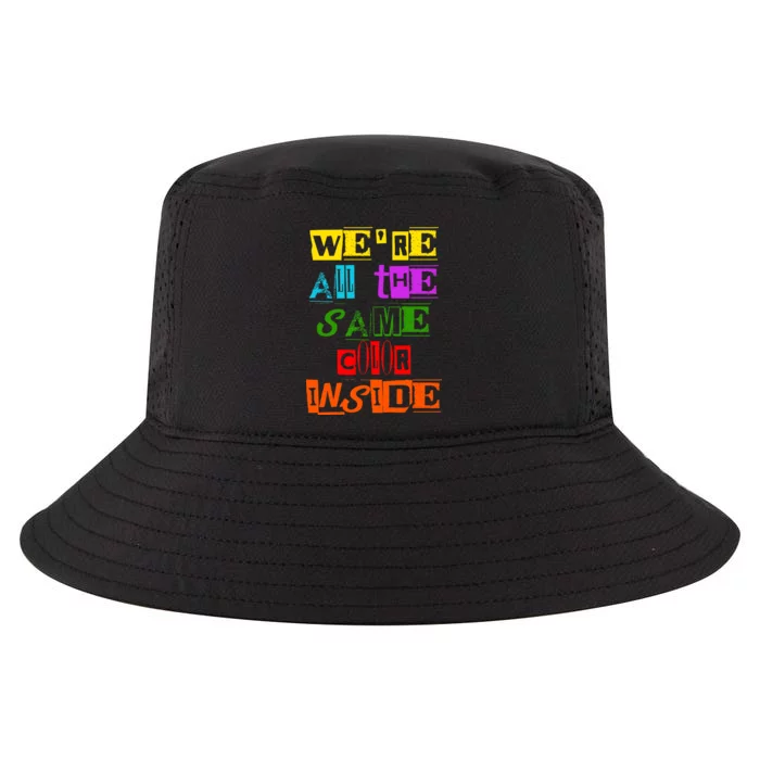 We're All The Same Color Inside Cool Comfort Performance Bucket Hat