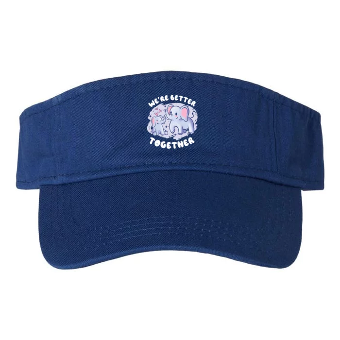 We're Better Together Valucap Bio-Washed Visor