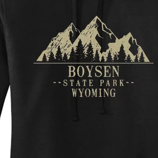 Wyoming En State Park Women's Pullover Hoodie