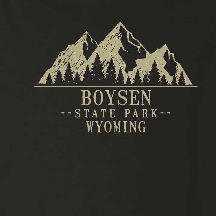 Wyoming En State Park Toddler Long Sleeve Shirt