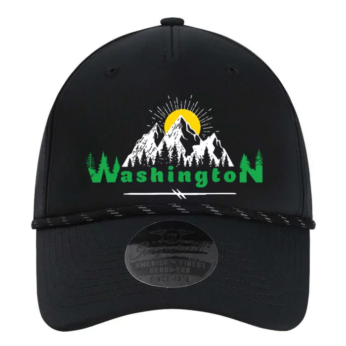 Washington Evergreen State For Outdoor Camping Hiking Performance The Dyno Cap