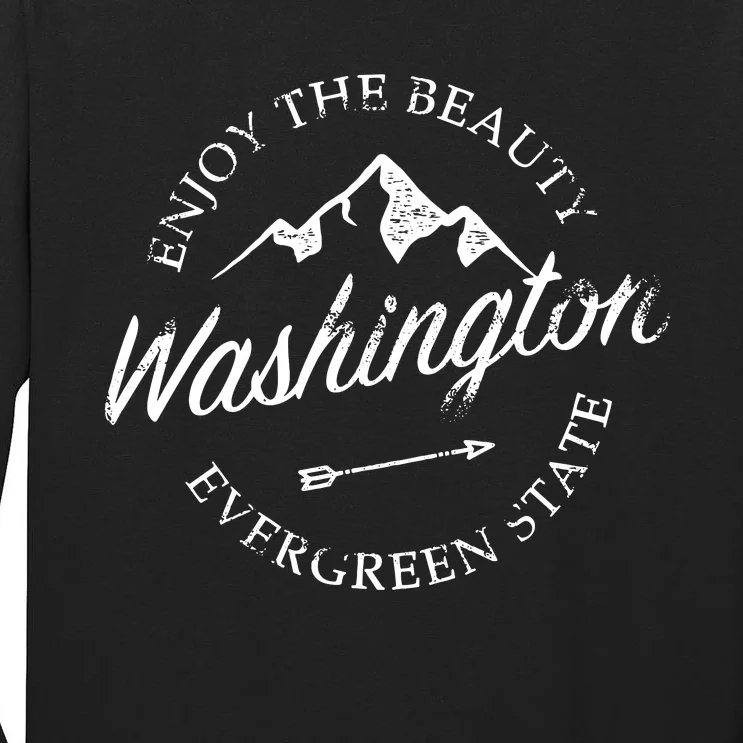 Washington Evergreen State Tall Long Sleeve T-Shirt