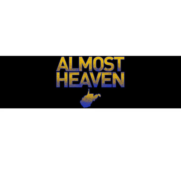 West Virginia Almost Heaven Bumper Sticker