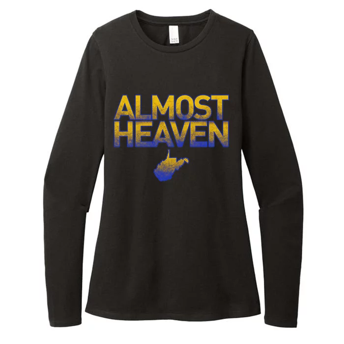 West Virginia Almost Heaven Womens CVC Long Sleeve Shirt