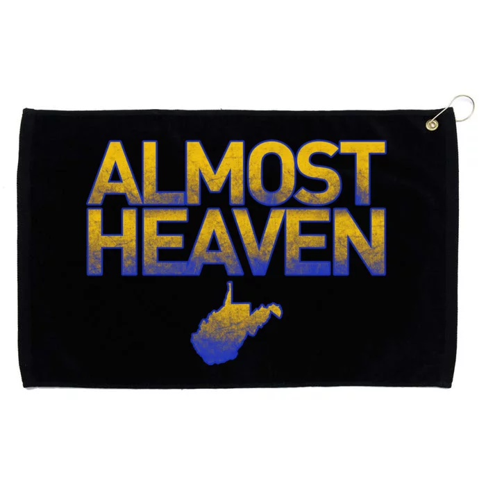 West Virginia Almost Heaven Grommeted Golf Towel