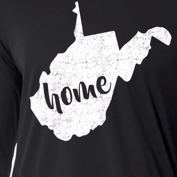 West Virginia Home State Cooling Performance Long Sleeve Crew