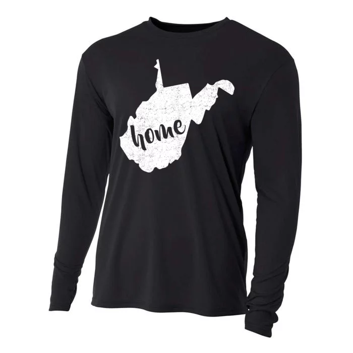 West Virginia Home State Cooling Performance Long Sleeve Crew