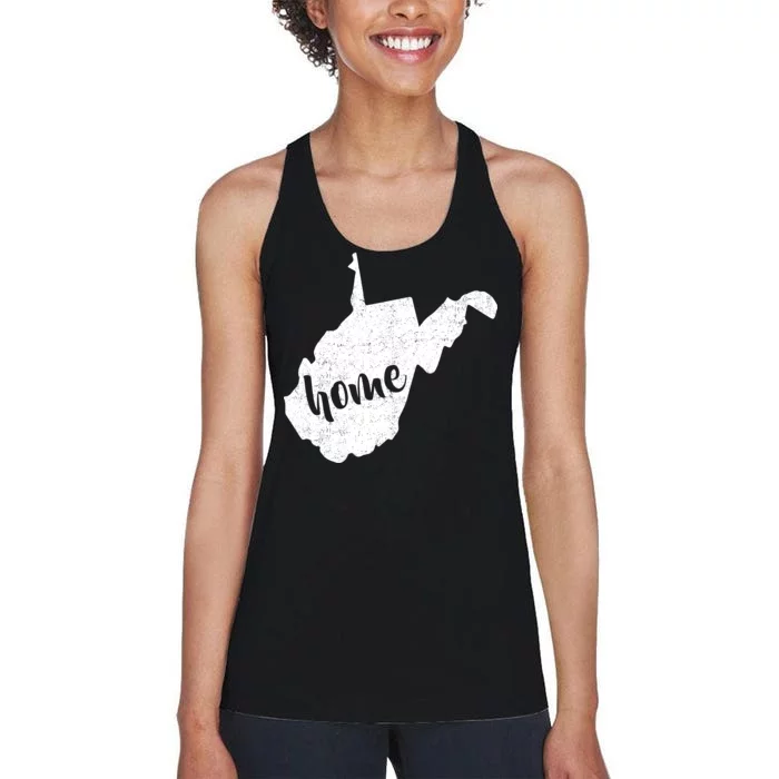 West Virginia Home State Women's Racerback Tank