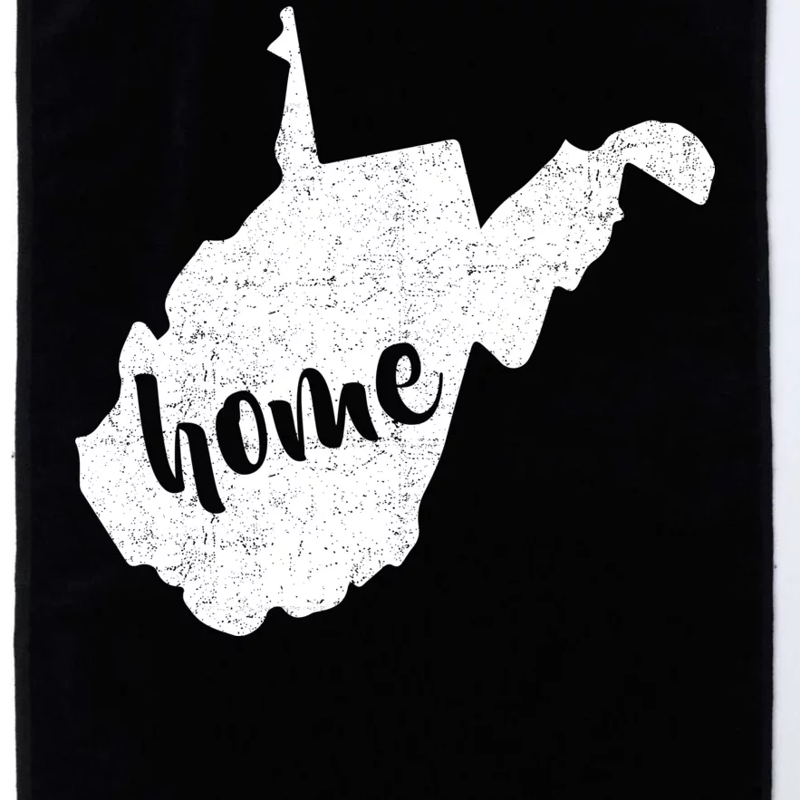 West Virginia Home State Platinum Collection Golf Towel