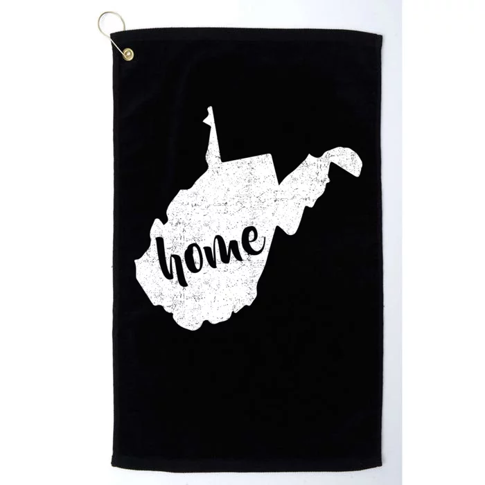 West Virginia Home State Platinum Collection Golf Towel