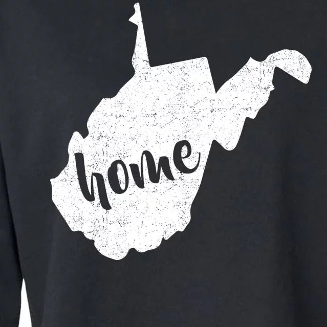 West Virginia Home State Cropped Pullover Crew