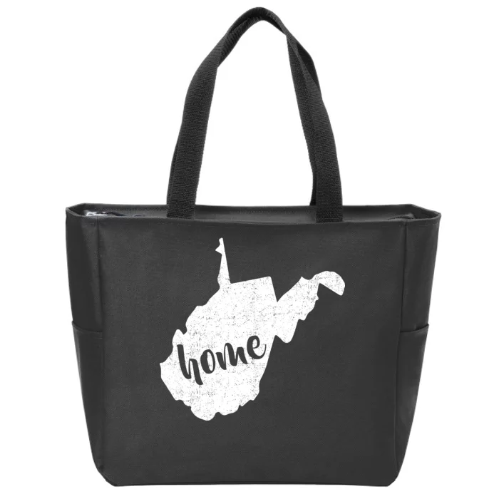 West Virginia Home State Zip Tote Bag