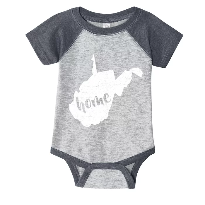 West Virginia Home State Infant Baby Jersey Bodysuit