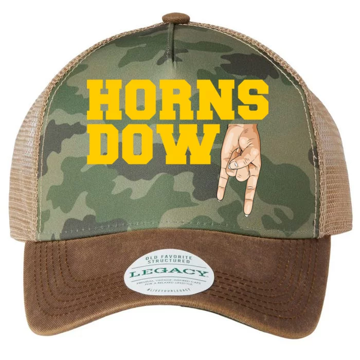 West Virginia Horns Down Football Fan Legacy Tie Dye Trucker Hat