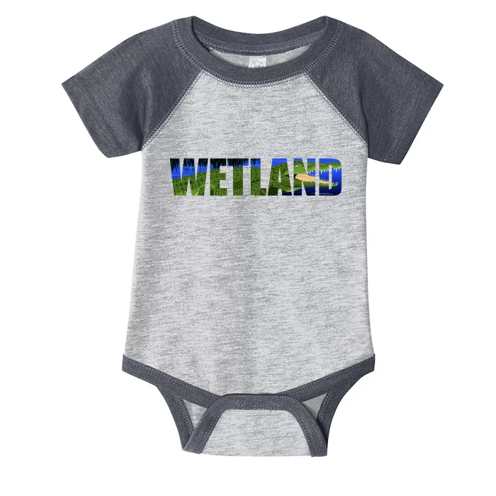 Wetland Gator Crocodile Infant Baby Jersey Bodysuit