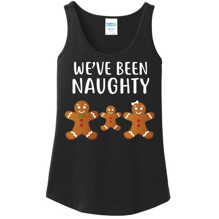 We've Been Naughty Gingerbread Ladies Essential Tank