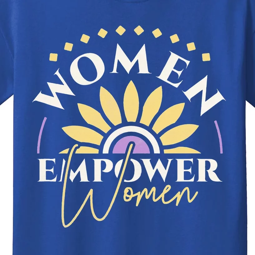 Women Empower Women, Women's Day Kids T-Shirt