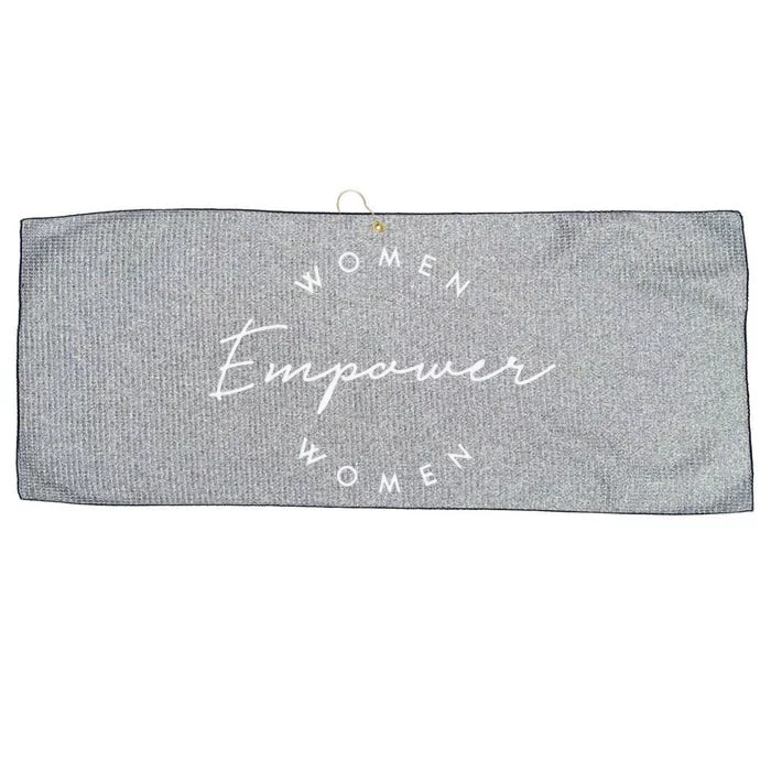 Women Empower Women Feminist International Women's Day Gifts Large Microfiber Waffle Golf Towel