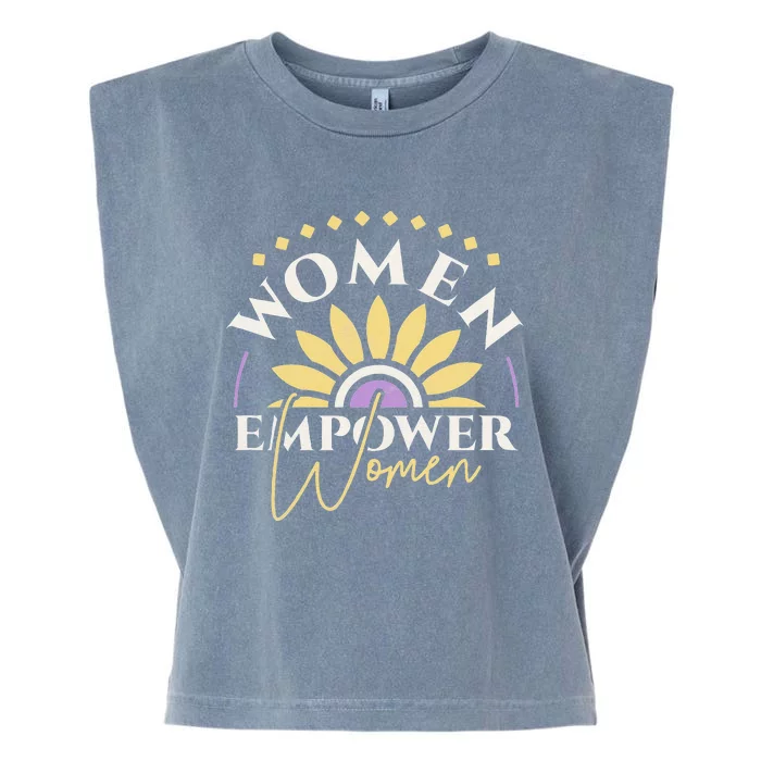 Women Empower Women, Women's Day Garment-Dyed Women's Muscle Tee