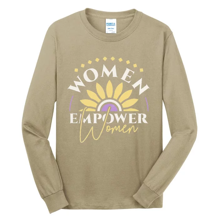 Women Empower Women, Women's Day Tall Long Sleeve T-Shirt