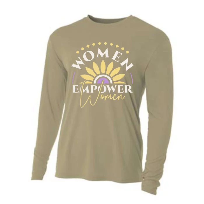 Women Empower Women, Women's Day Cooling Performance Long Sleeve Crew