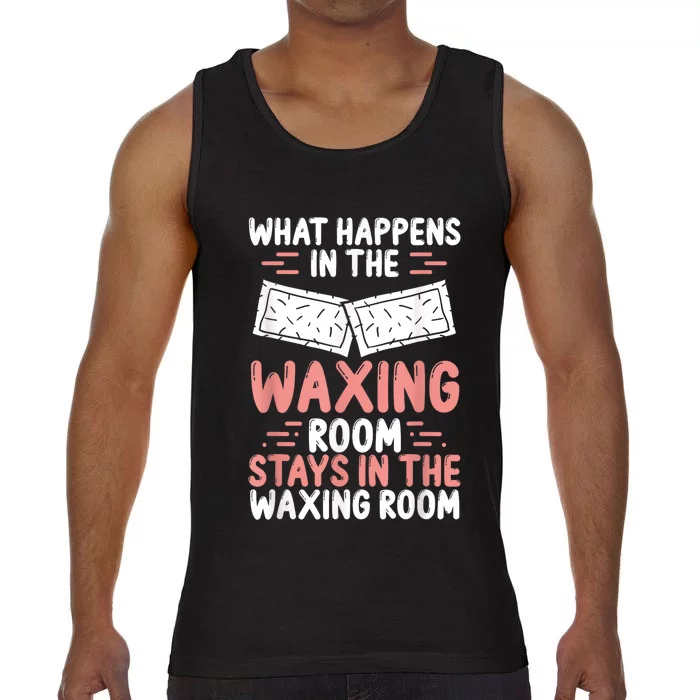 Waxing Esthetician Wax Tech Beauty Cosmetics Cosmetologist Comfort Colors® Tank Top