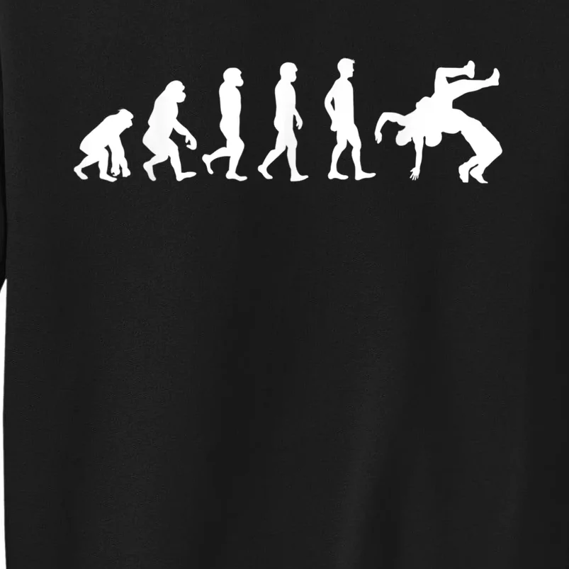 Wrestling Evolution Tall Sweatshirt