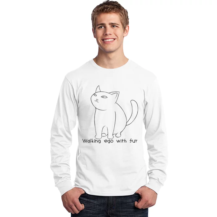 Walking Ego With Fur Long Sleeve Shirt