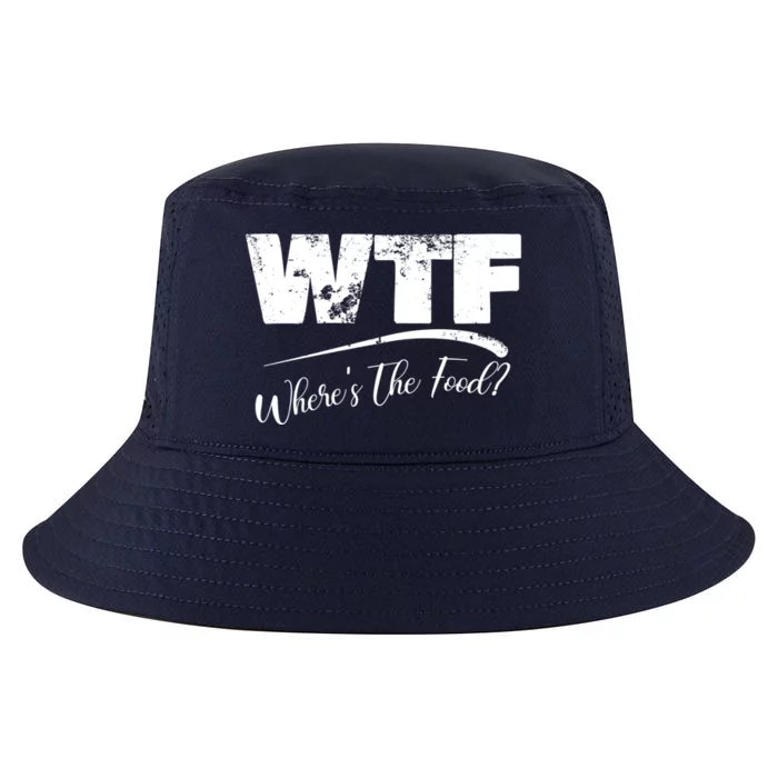 Wtf Funny Adult Wheres The Food Word Play Gift Cool Comfort Performance Bucket Hat