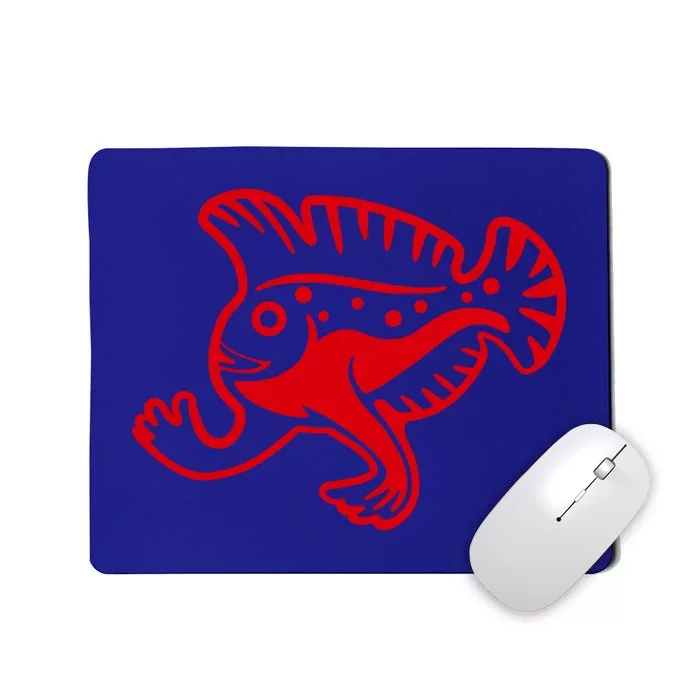 Walking Fish Angish Family Member For Fish Fans Gift Mousepad