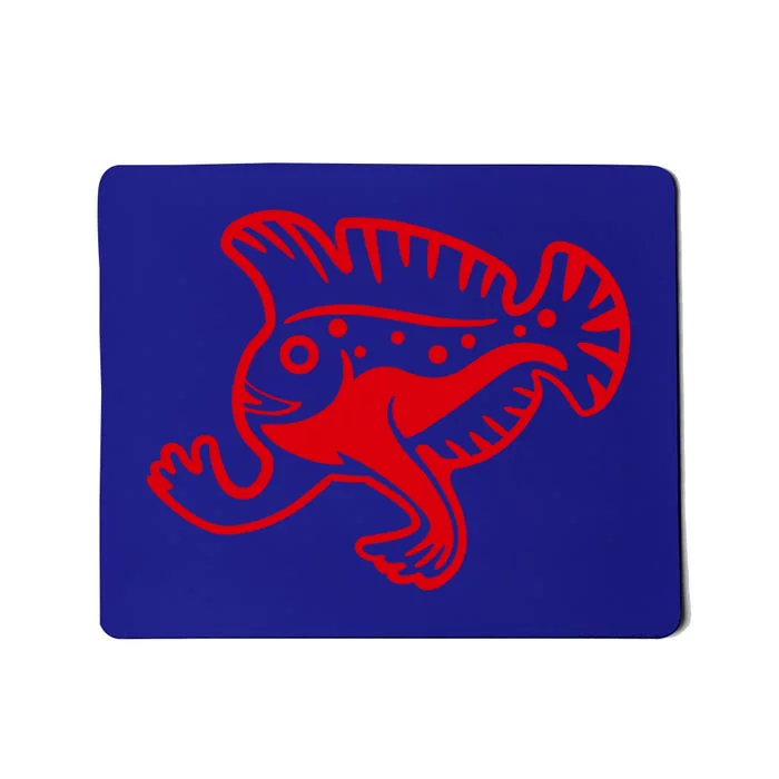 Walking Fish Angish Family Member For Fish Fans Gift Mousepad