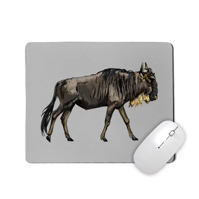 Wildebeest From A Splash Mousepad