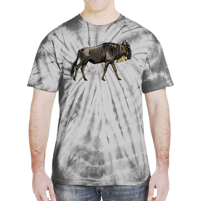 Wildebeest From A Splash Tie-Dye T-Shirt