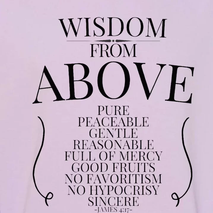 Wisdom From Above Garment-Dyed Sweatshirt