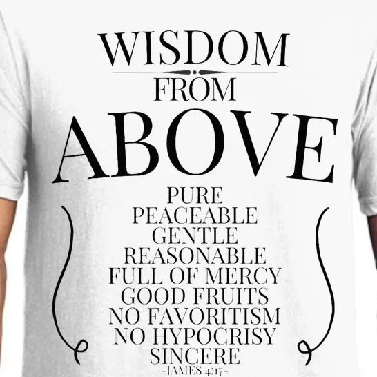 Wisdom From Above Pajama Set