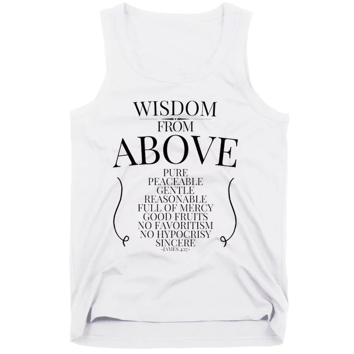 Wisdom From Above Tank Top