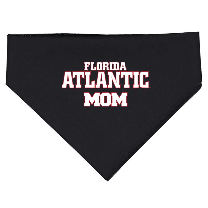 Womens Florida Atlantic University FAU Owls Mom USA-Made Doggie Bandana